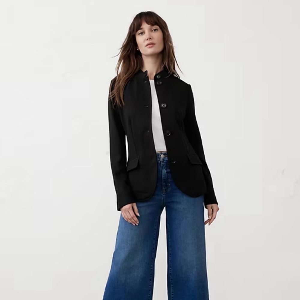 Banana Republic Factory Black Blazer, women’s size medium